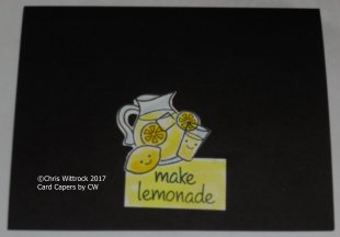 Lemonade Shaker Card back